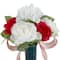 Red &#x26; White Peony &#x26; Hydrangea Cone by Ashland&#xAE;